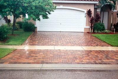 brick pavers driveway sealing