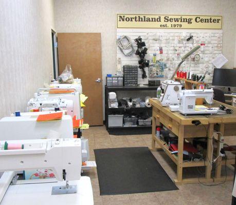 Service and repair by Northland Sewing, founded 1979