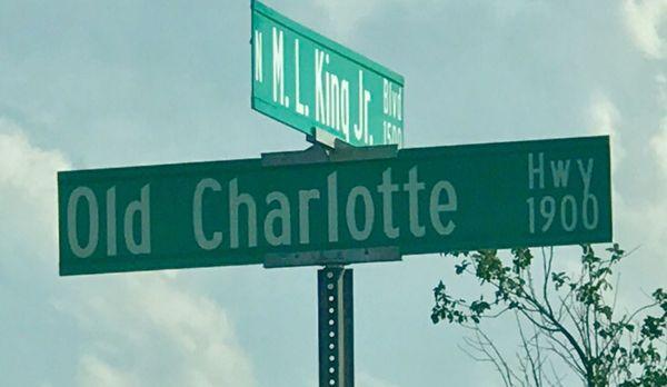 The road that leads to Charlotte, in Charlotte the same road is named Monroe rd.