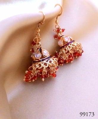 Evergreen Indian jhumkas