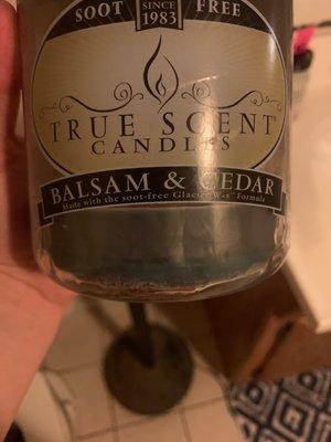 My new favorite scent- used to be balsam fir and scotch pine....but then, this!