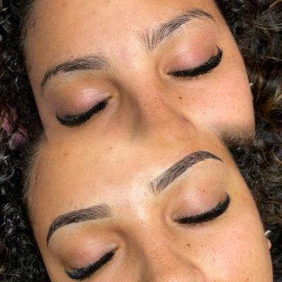 Ombré Powder Brows