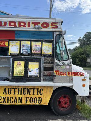 Front of food truck