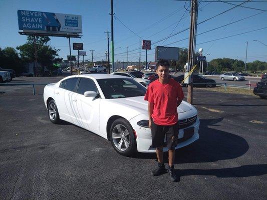 Congrats Noi! Bought a 2017 Dodge Charger with our 1st time buyers program!