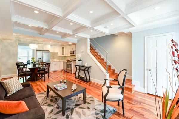 Staging and professional photographs included for this Capitol Hill seller meant a quick sale for top dollar!