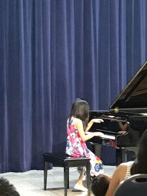 Students enjoy performing at a variety of competitions and Recitals.