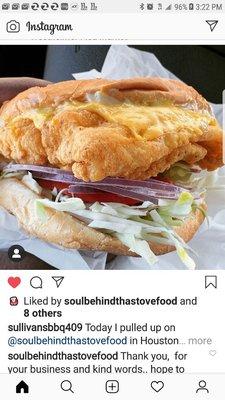 Our Famous Fish Sandwhich