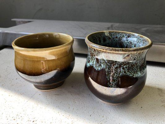 Student's pottery