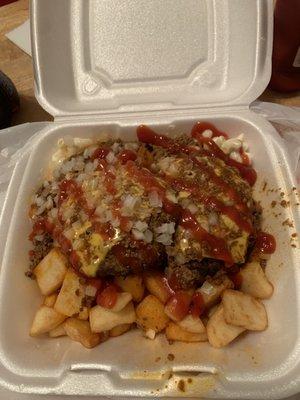 Garbage Plate from Chili Hots