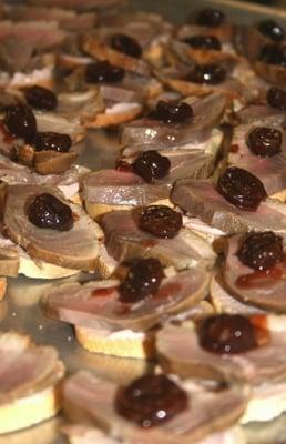 House Smoked Duck Canapes