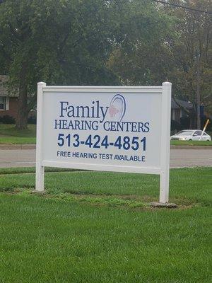 Family Hearing Centers Middletown sign