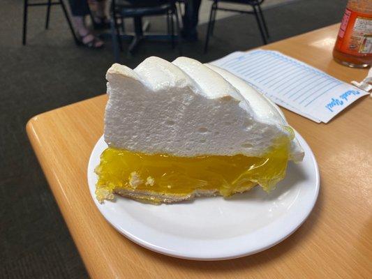 Lemon meringue pie