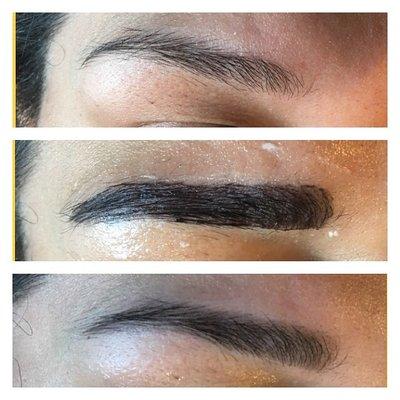 Eyebrow Tinting