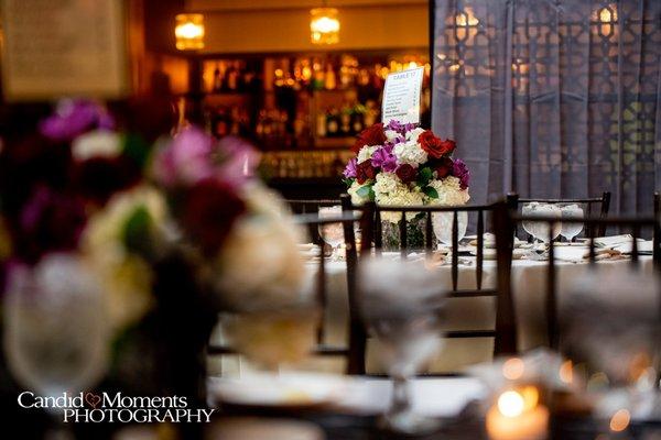 Reception Photo by Candid Moments Photography