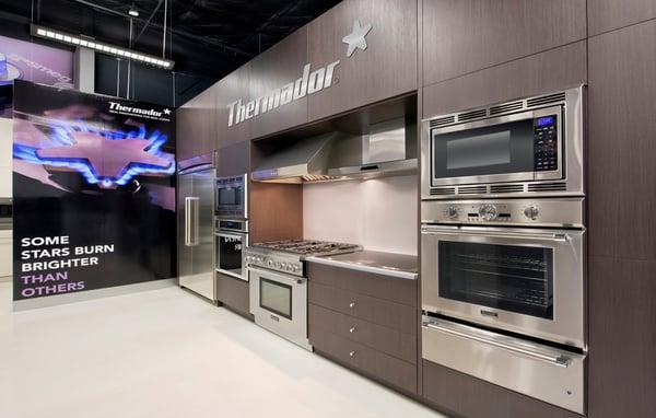 A Thermador Appliances display in our Doral Showroom. For more than a century, Thermador appliances have been synonymous with exceptional.