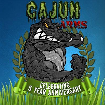 Cajun Arms 5 years