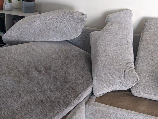 Dirty couch