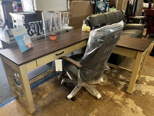 Desk and desk chair sold separately