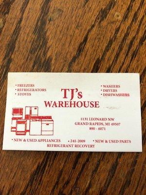 TJ's Warehouse