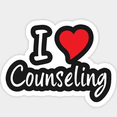 I love Counseling badge