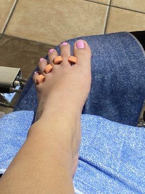 My feet felt amazing!