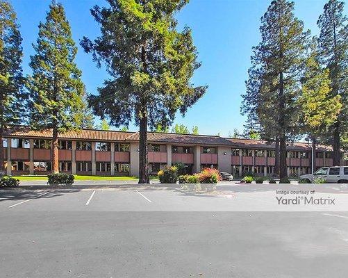 There are 103 towering Redwoods here!  Look for our "Welcome" on Moorpark.