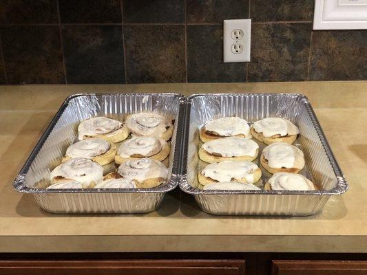 Cinnamon Rolls with Cream Cheese Frosting