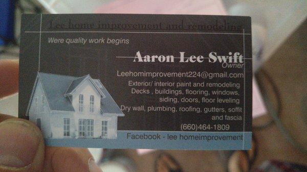 Lee's Home Improvement