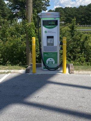 EV Charger on site.