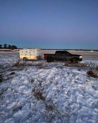 This is my truck and trailer.