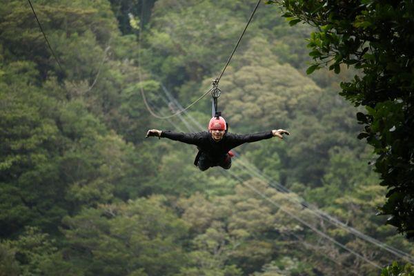 Ziplining in Costa Rica