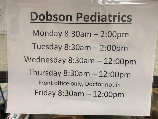 Dobson Pediatrics