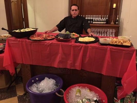 Gothic Wedding Buffet