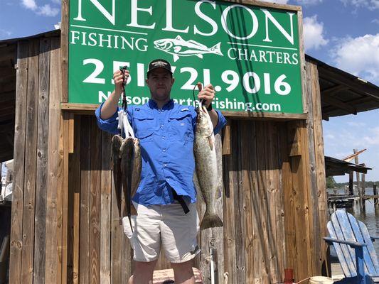 Speckled Trout and Red Fish