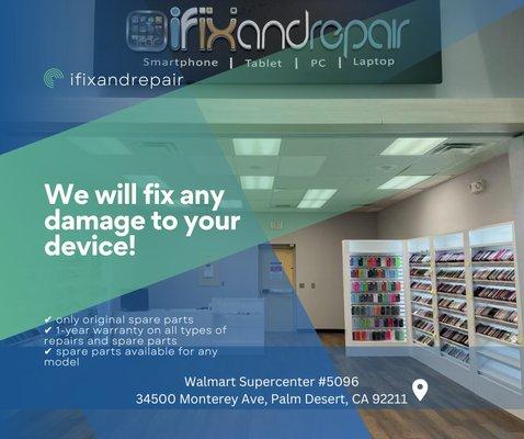 I Fix And Repair Palmdesert
* Low prices 
* Quality assurance 
* Quick repair 
 34500 Monterey Ave, Palm Desert, CA 92211