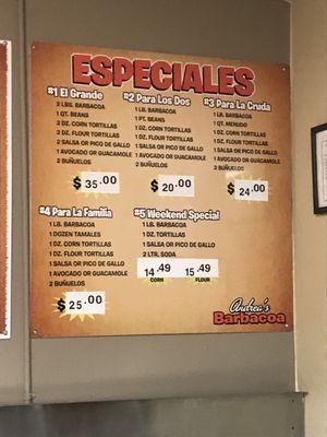 Specials