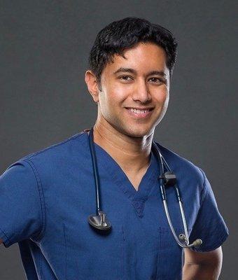 He's literally a life saver!  Our incredible Dr. Abhi Sinha