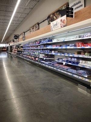 Aisles appear wider than other locations.