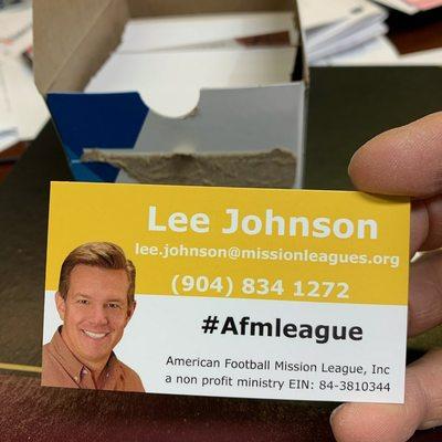 LJ Business card