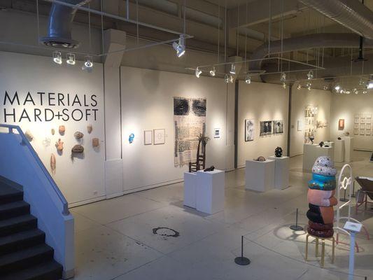 Materials Hard + Soft, an annual juried art exhibition