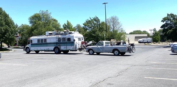 Walmart customer camper