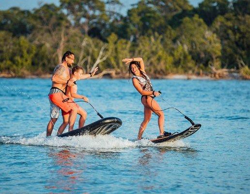 Ride on Jetsurf with your family!