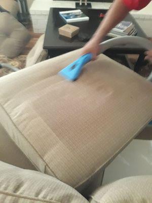 Upholstery cleaning