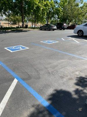 disabled parking