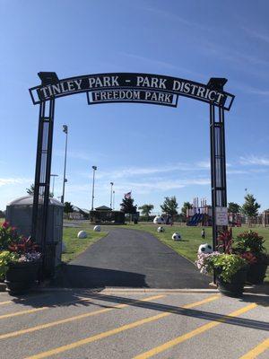 Entrance to freedom Park