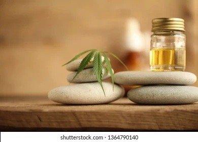 CBD oil massage