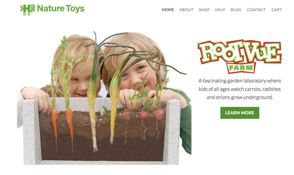 HSP Nature Toys new website! Brookline, VT