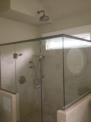 Large shower