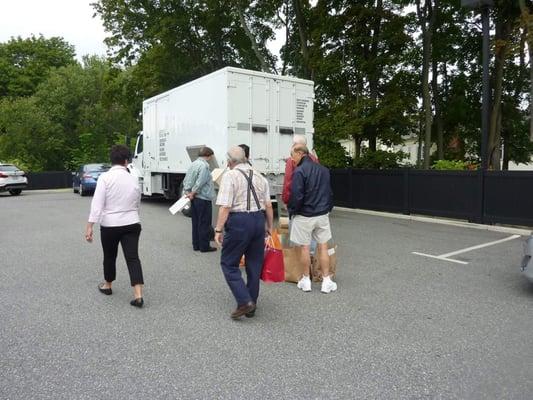 Customer Shred Day at Trapelo Rd Banking Center   9/19/2015