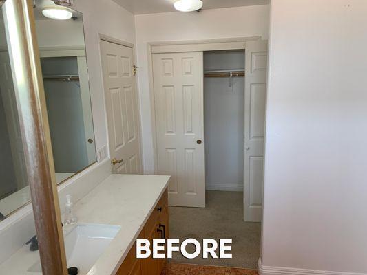 Master Bathroom & Closet